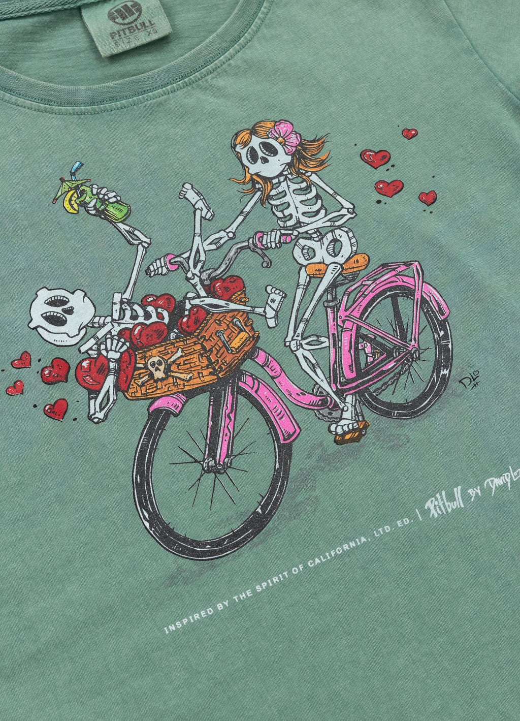 Koszulka damska Denim Washed CRUISINANDBOOZIN