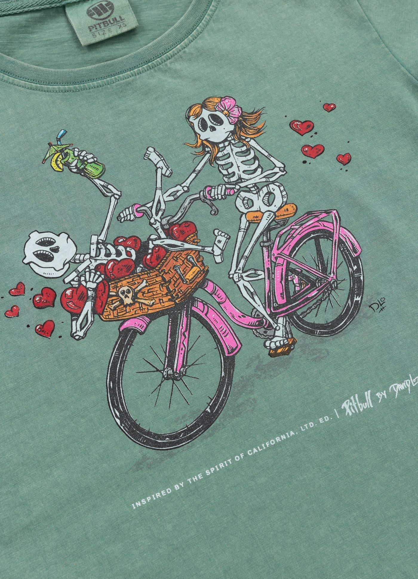 Koszulka damska Denim Washed CRUISINANDBOOZIN