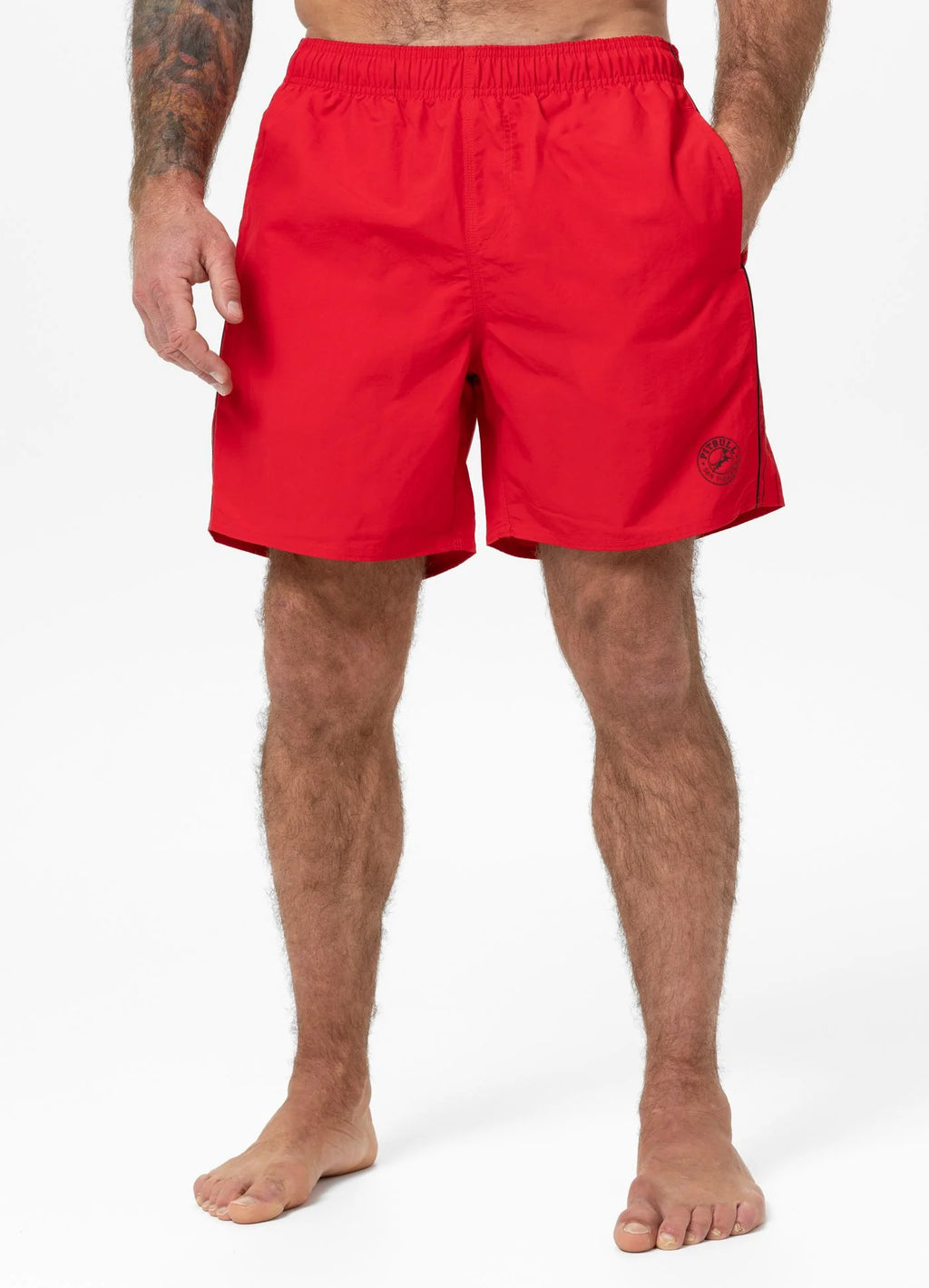 czerwony