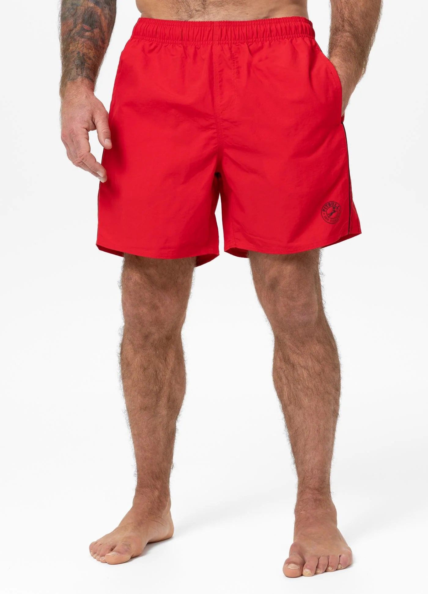 czerwony